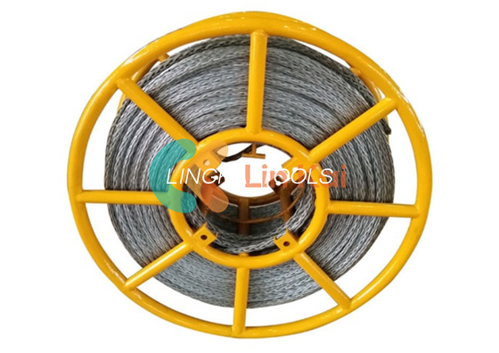 900KN Max Anti-Twisting Stahldrahtseil 10mm für Stringing OPGW und Erddraht