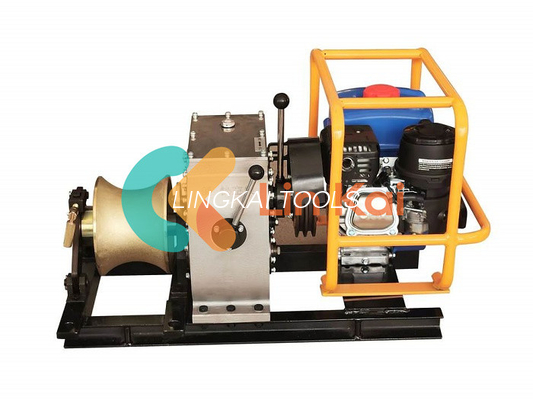 Abnehmbare Trommel-Schwerlast-Honda-Motor Benzin-Motor Kabelzieh-Winch