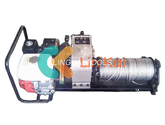 30 Kn Leistungs-Gas-Winch Benzinmotor-Winch mit Viergetriebe und abnehmbare Trommel