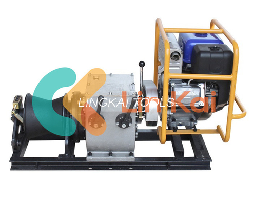 30 Kn 4,04 KW Benzinmotor Kabelziehwinche mit abnehmbaren Trommeln