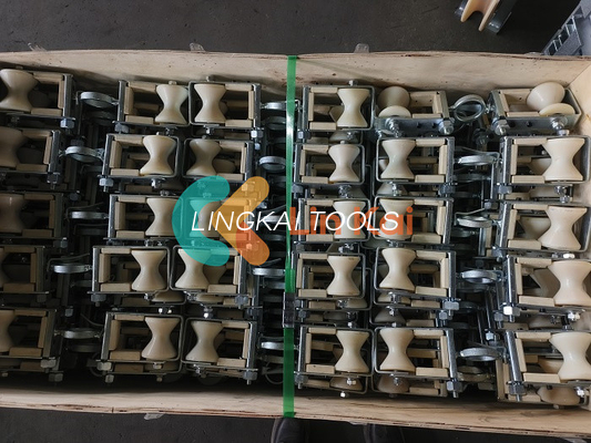 2.2kg OPGW Doppelsträußel-Rollenauflage Arbeitslast 2KN