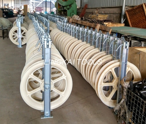 Aufreihender Block Lux-Nylonantriebsscheiben-660mm für obenliegende Linie Getriebe