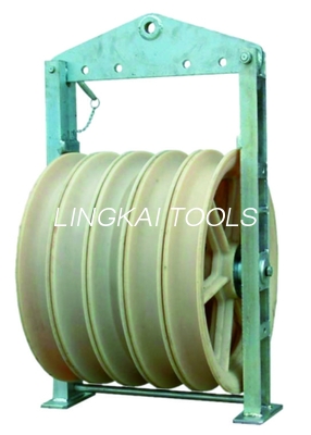 Gezeichneter 60KN einzelner Nylonaufreihender Gummiblock der antriebsscheiben-660MM