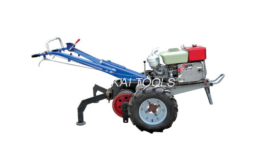 Doppelte Trommel, die Traktor-Maschine der Handkurbel-15HP geht
