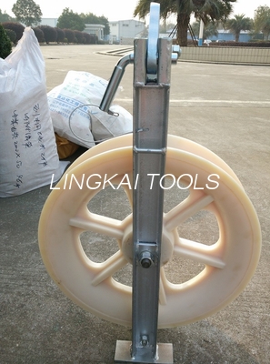 leiter-Stringing Blockss 660mm des Einzelrad-2T Nylondurchmesser