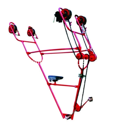 Inspektions-Laufkatzen und obenliegende Linie Fahrrad-Wagen für Tow Bundle Conductors